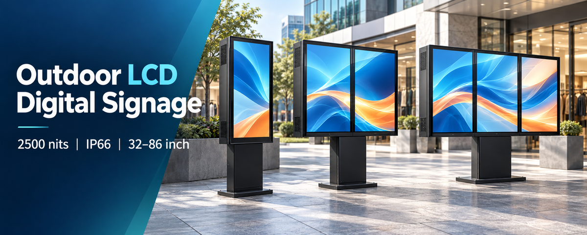 Outdoor LCD Digital Signage