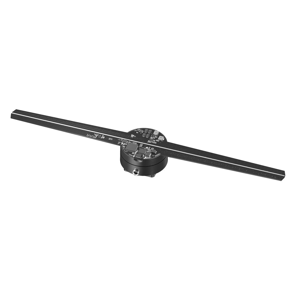 FL-CL Series 42cm (16.5 inch) Small Size | 3D Hologram Fan LED Display | Flat Fan Cloud Control (AS) | LED Hologram Projector | 2-Pack Fans with Outdoor Double-Sided Mounting Bracket | 2 Blades