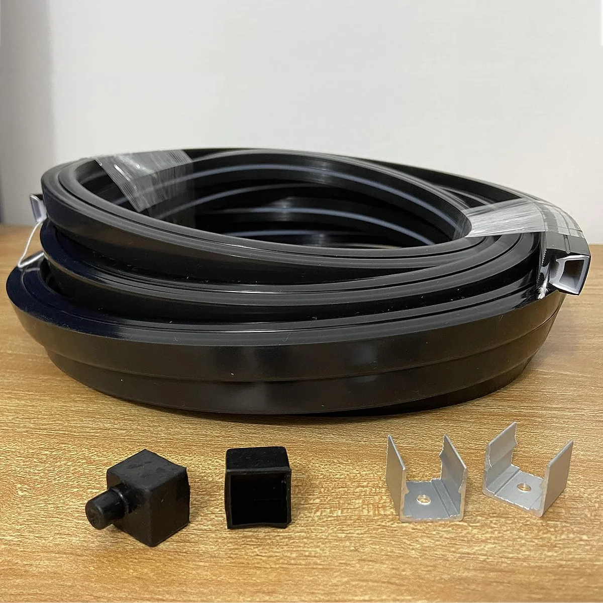 S Series S1010 Black Standard Install LED Neon Light Housing | 10×10mm Top Emitting silicone neon housing | IP67 Waterproof | 6mm PCB Width | Dark Interior Gaming Room Modern Bar | 5M/50M