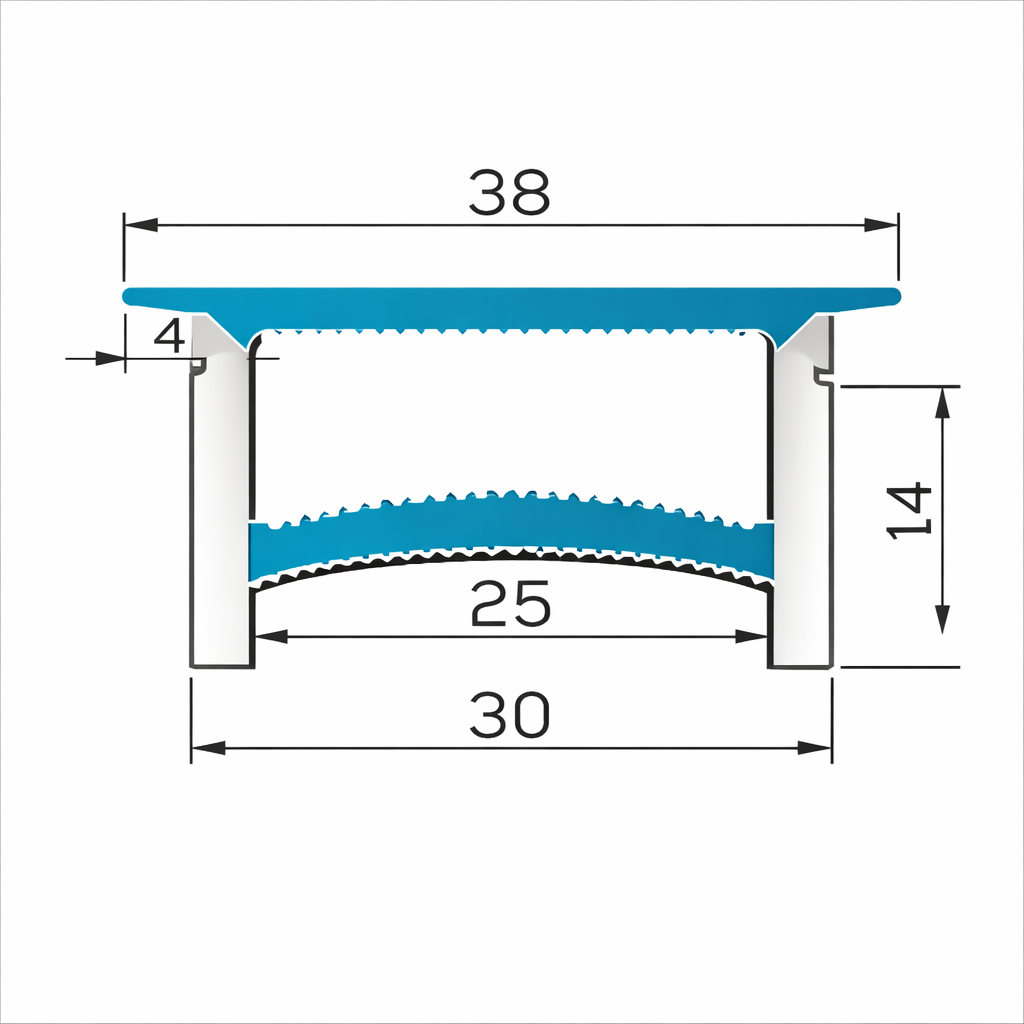 30×20mm Quick Install LED Neon Light Housing - S3020 Long-Side Silicone Cover LED Channel System | Max Strip Width ≤25 mm | Top-Emitting Neon Diffuser | for Retail Display Lighting, Showcase Lighting & Display Backlighting | 164FT/50M