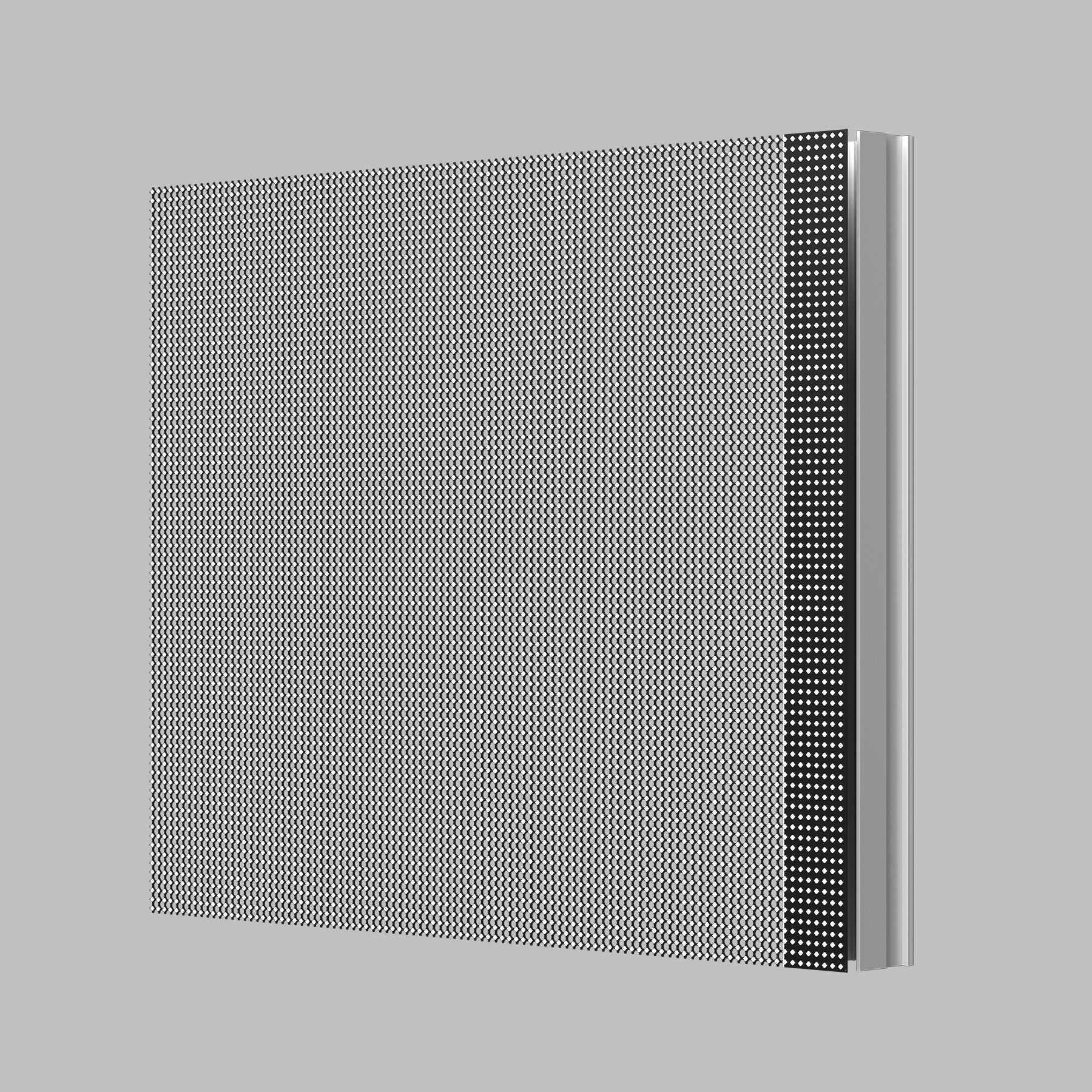 P3.91 Flexible Invisible Holographic LED Film Screen, Brightness >3000NITS-One Square Meter Price