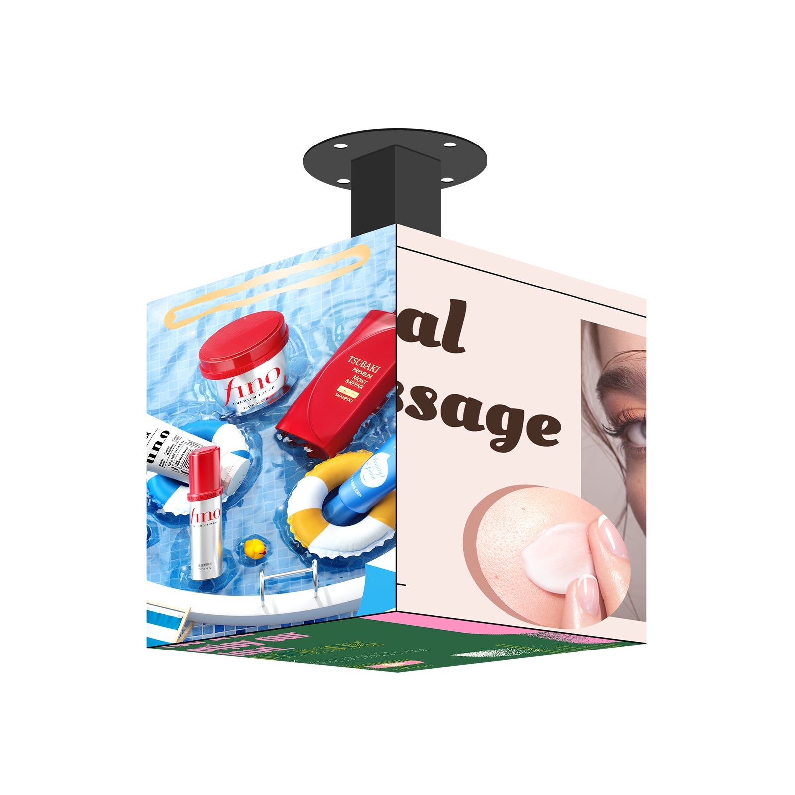 MC-Serie P1.8 Indoor 5-Face Magic Cubic LED-Display (320 × 320 mm pro Seite, GOB) – Ideal für Museen und Luxus-Einzelhandelsdisplays