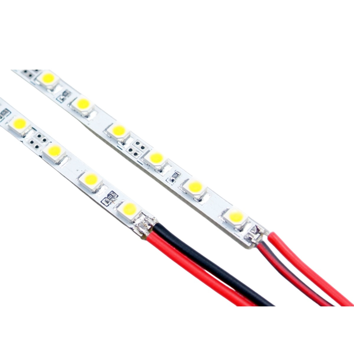 SMD2835 4MM Wide Rigid LED Strip Light – DC12V / 24V | 4mm PCB | 12W/M | 120 LEDs/M | 1Meter Length | Warm White / Natural White / Daylight White / Cool White / Blue / Red / Green | High Brightness Indoor Lighting | 10 / 50PCS