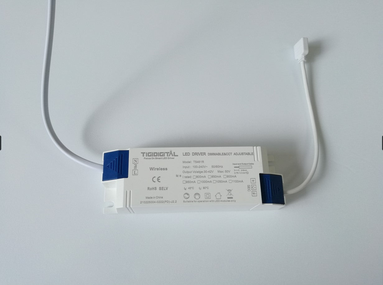 5er-Pack 2'x2' – 600 x 600 (mm) LED-Flachbildschirm-Deckenleuchten, 40 W, 3600 lm, 3000 K/4000 K/6500 K, wechselbare und dimmbare Einbauleuchte für Büro/Garage/Keller