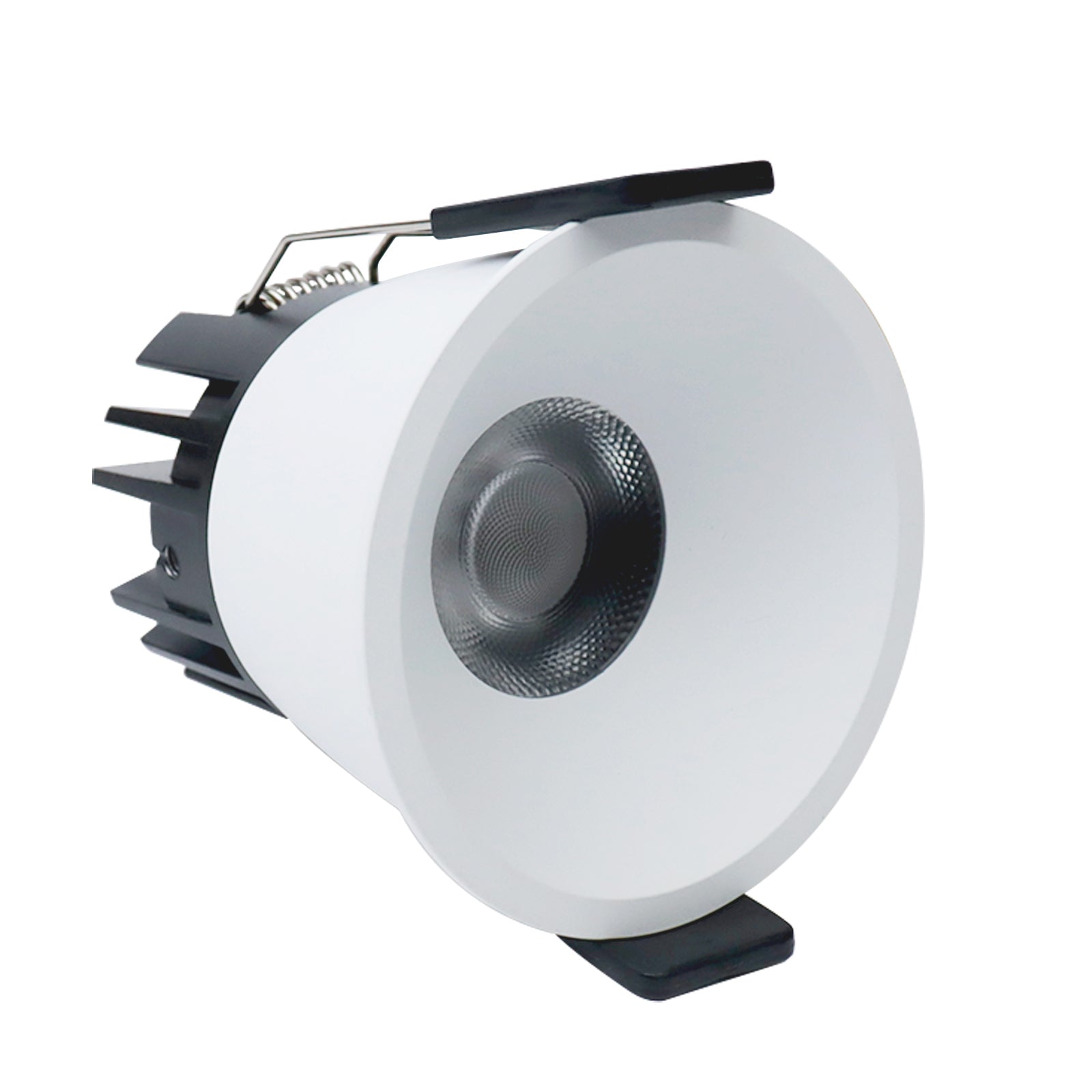 PRO-2A Series Deep Anti-Glare Full Spectrum LED Downlight | 200–240V | 4/12 Pack | 7W / 9W / 12W | 3000K / 4000K / 5000K | 24° Beam | White Housing | CRI>95 | Commercial Ceiling Recessed Light