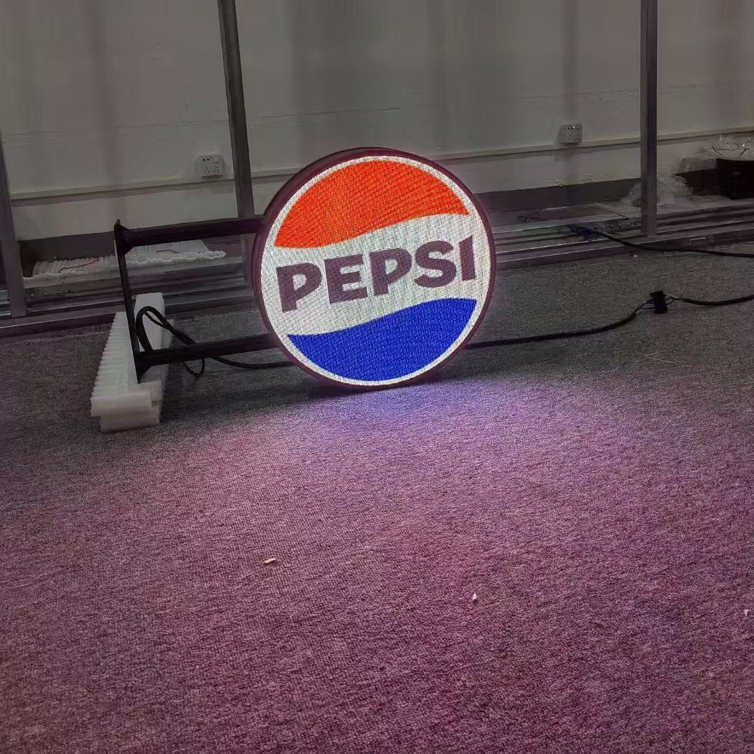 P2.5 50CM (20'') Durchmesser Outdoor Runde LED-Anzeige Kreis Logo LED-Zeichen
