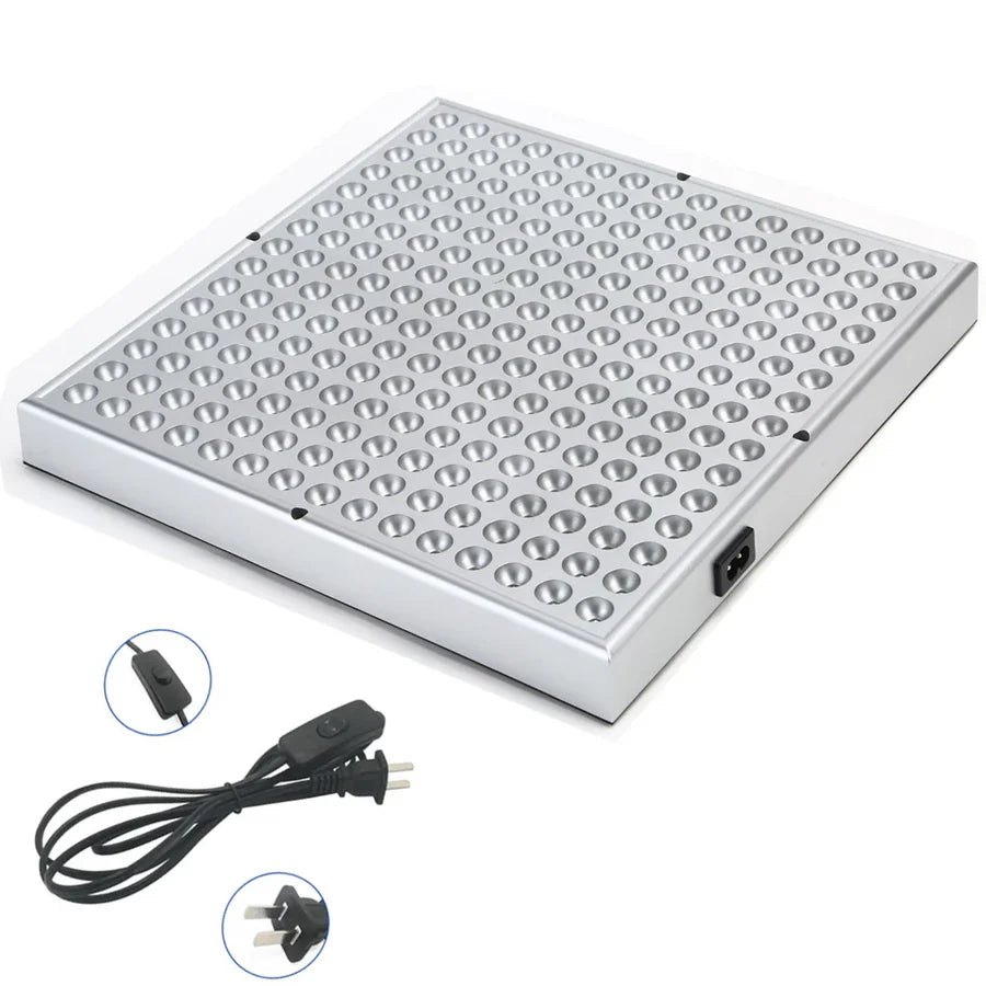 20W Floor Standing Blue Light Tanning Lamp – Blue Light 460–465nm | Dimmable & Timer | AC100–240V | Aluminum Alloy + PC Cover | Includes Floor Stand | for Skin Tanning, Bronze Finish | US / EU Plug