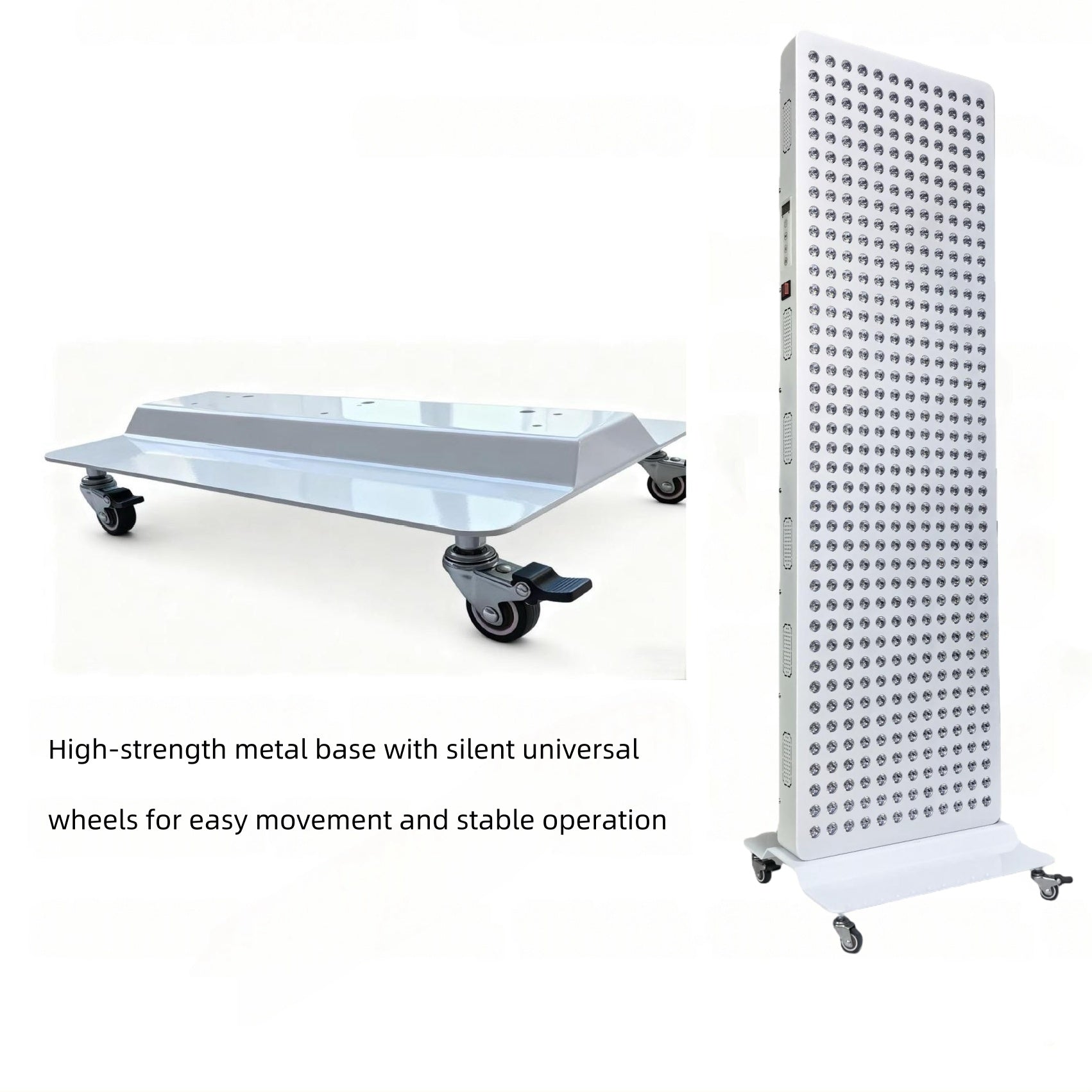 ALPRO1500 Rotes LED-Lichttherapie-Panel, 420 W tiefrote 660 nm und Nahinfrarot 850 nm LED-Lichttherapie
