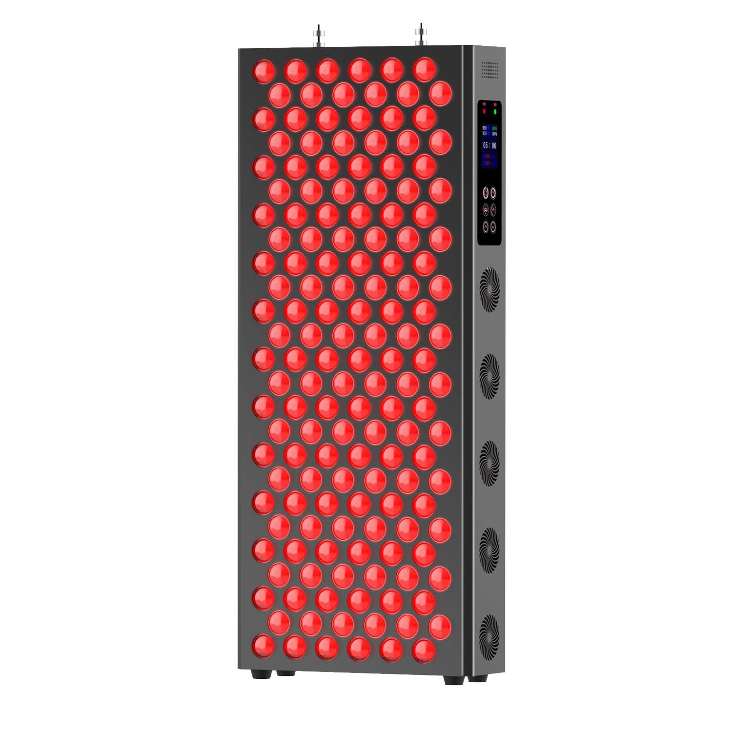 272 W BLK PRO Rotlichttherapie für den Körper, Rotlichtpanel mit 150 Stück 5-Watt-Bi-Chip (850 nm und 660 nm) LED-Rotlicht