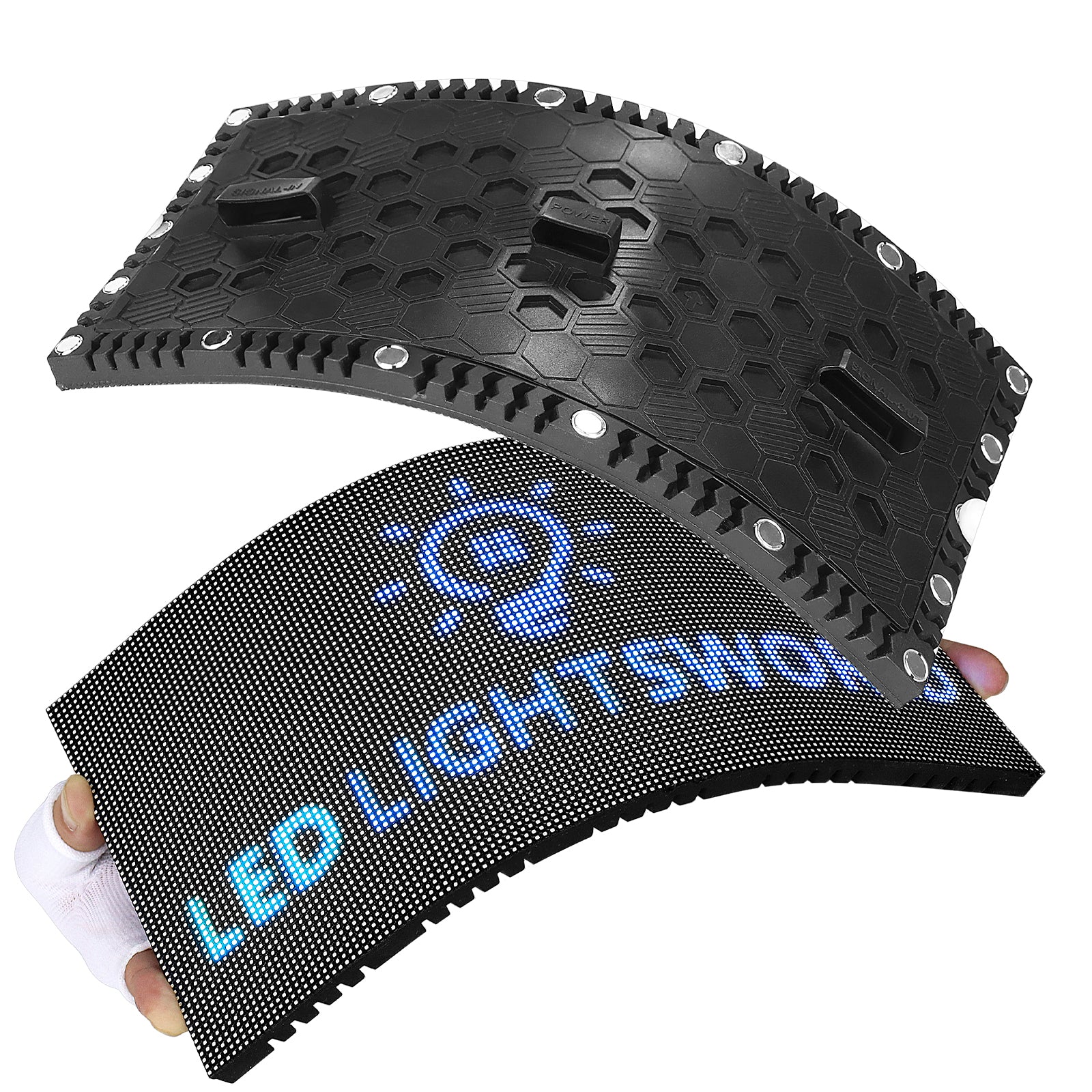 Flexibles LED-Modul für den Außenbereich der OF-3S-Serie – P4 | 320 × 160 mm Panel | IP65 Frontwartung | 4500 Nits