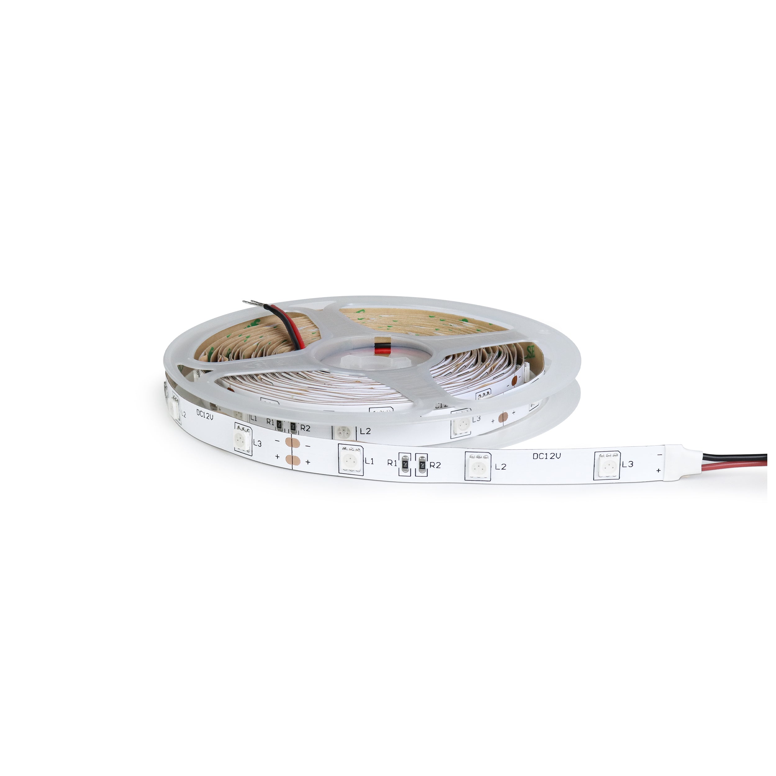 850nm SMD5050 DC12V Infrared LED Strip Light – High Brightness IR for Security, 30/60/120 LEDs/m, 5/50 Meters, IP00/IP65