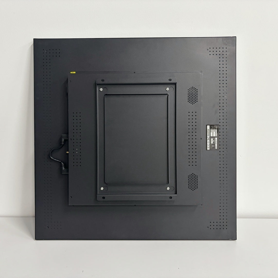 Écran LCD numérique carré de 39,4 pouces (707 × 707 mm) de la série SQ, compatible Cloud/APP/disque USB