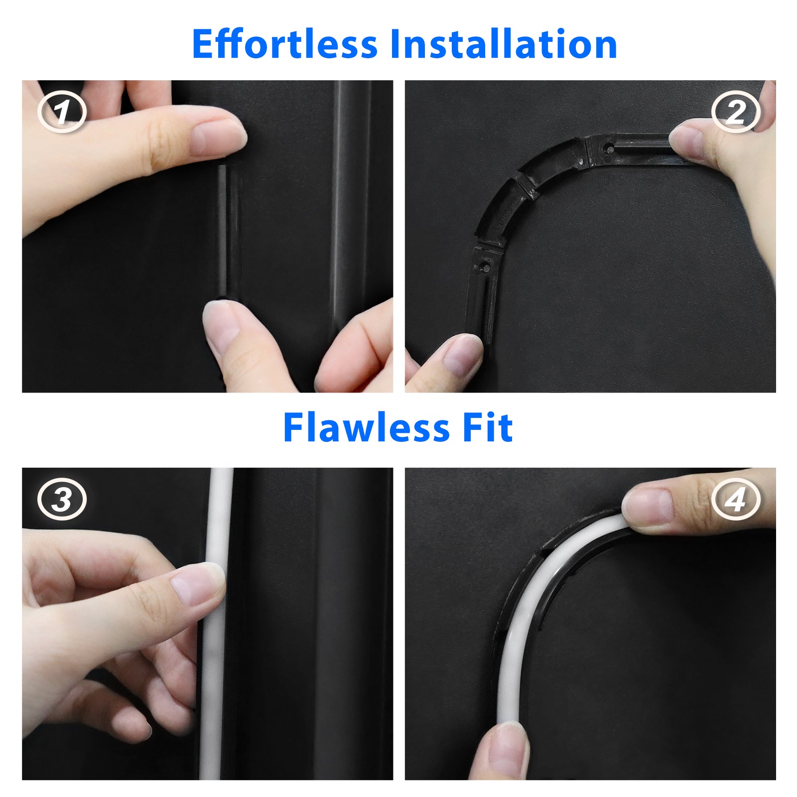 LightingWill CST1 TV LED Backlight - 9.8FT / 12.5FT / 16.4FT LED Backlight Strip for Gaming Room & Home Decoration