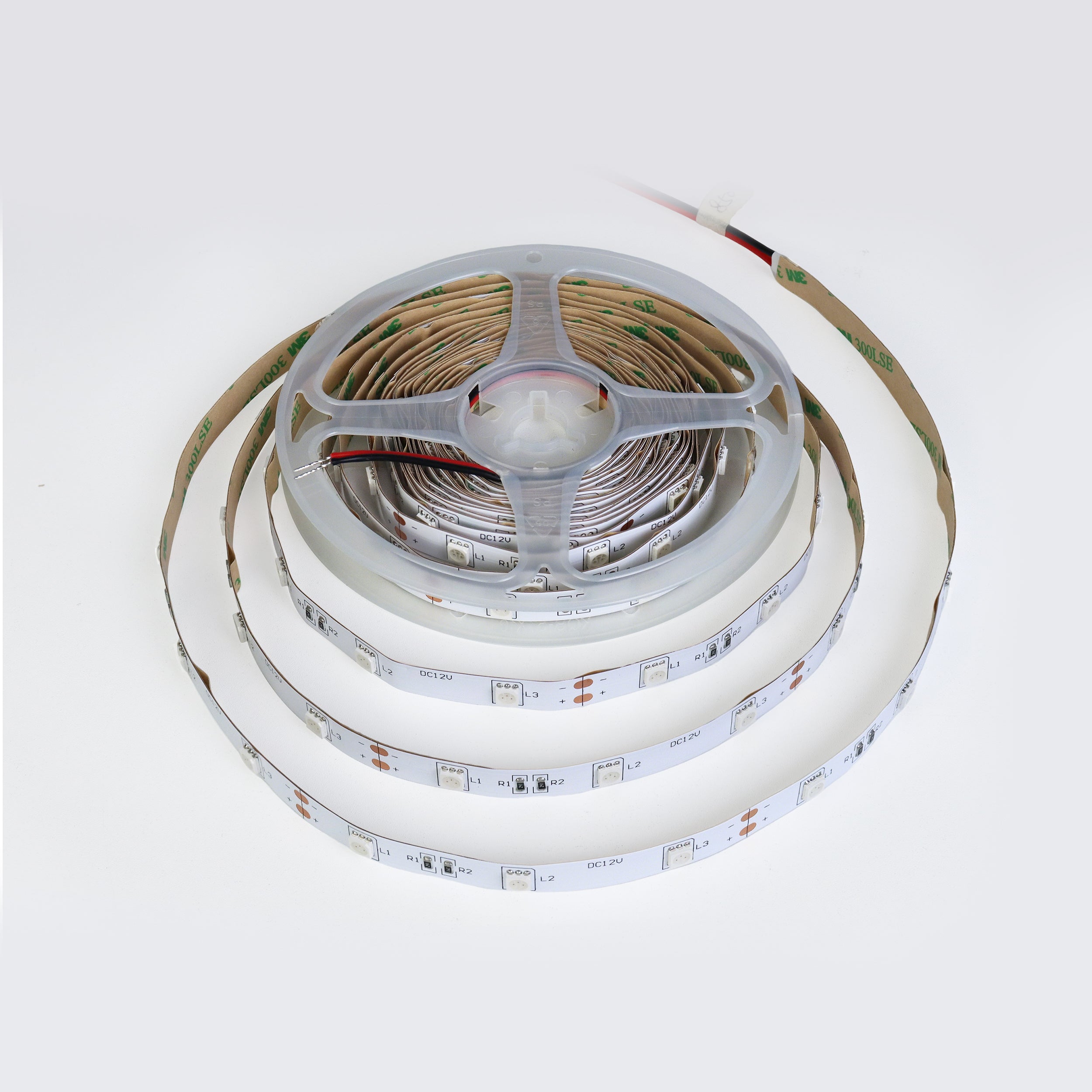 850nm SMD5050 DC12V Infrared LED Strip Light – High Brightness IR for Security, 30/60/120 LEDs/m, 5/50 Meters, IP00/IP65