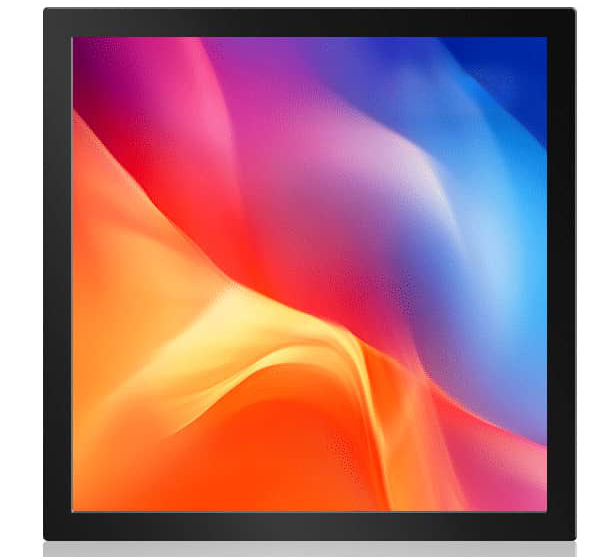 SQ Series 44.9 Inch (806.4×806.4mm Viewable) 1:1 Large Square LCD Display Screen, Cloud / APP / USB Disk