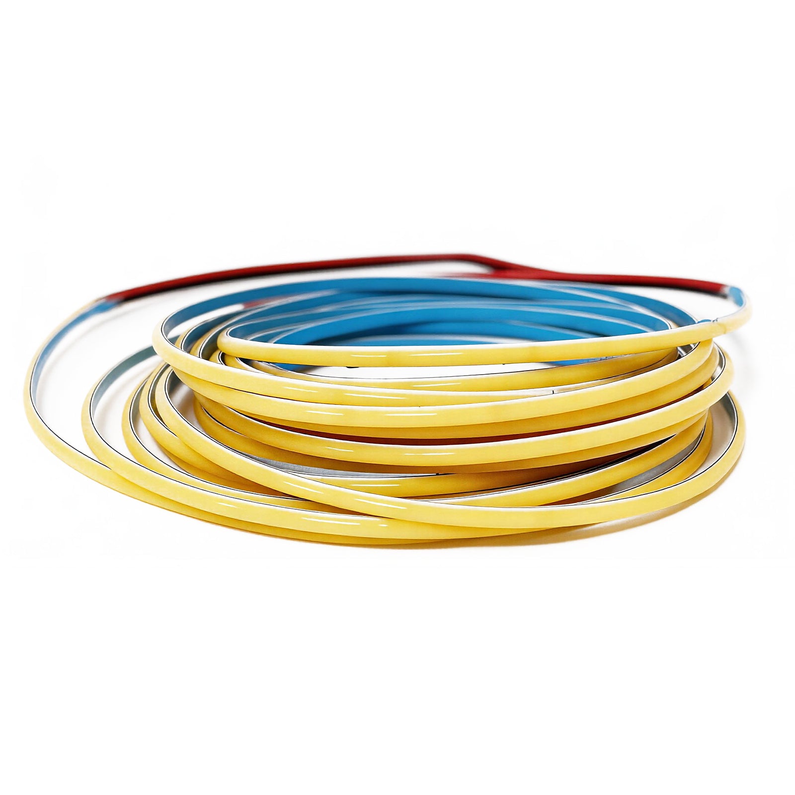 COB Flexible LED Strip Light - 12V / 24V | 320 / 480 LEDs/M | 3000K / 4000K / 6500K / Red / Blue / Green / Pink / Yellow | 8mm PCB | CRI 90+ | Dot-Free Continuous Lighting | Non-Waterproof | for Cabinets,Kitchen Office Lighting | 5/50M