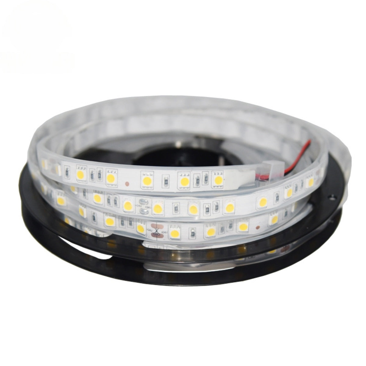 DC 12V Dimmbare SMD5050-300 Flexible LED-Streifen 60 LEDs pro Meter 10mm Breite 900lm pro Meter