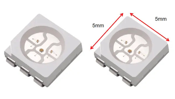 Pack d'échantillons de LED infrarouges – 850 nm / 940 nm | 0,2 W et 0,5 W | SMD2835 / SMD5050 | 4 modèles × 100 pièces pour prototypage et évaluation