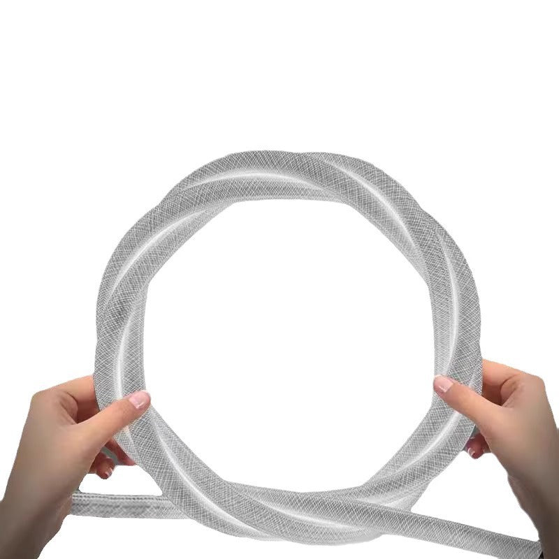 Bande lumineuse LED néon 360°, aspect tissé, couleur RVB, étanche, flexible