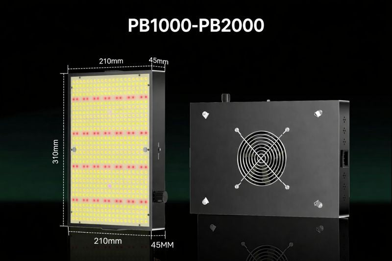 Projecteurs LED haute puissance IP65 à spectre complet pour la culture hydroponique et médicale de plantes