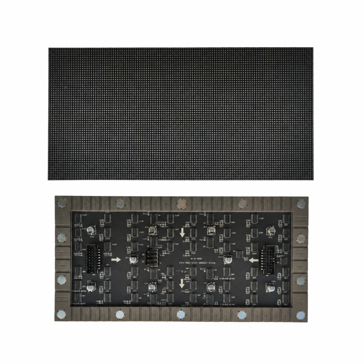 Module LED flexible d'intérieur série IF-2S – P2.5 | 240 × 120 mm | CMS | Coque arrière souple avec aimant | 600 nits