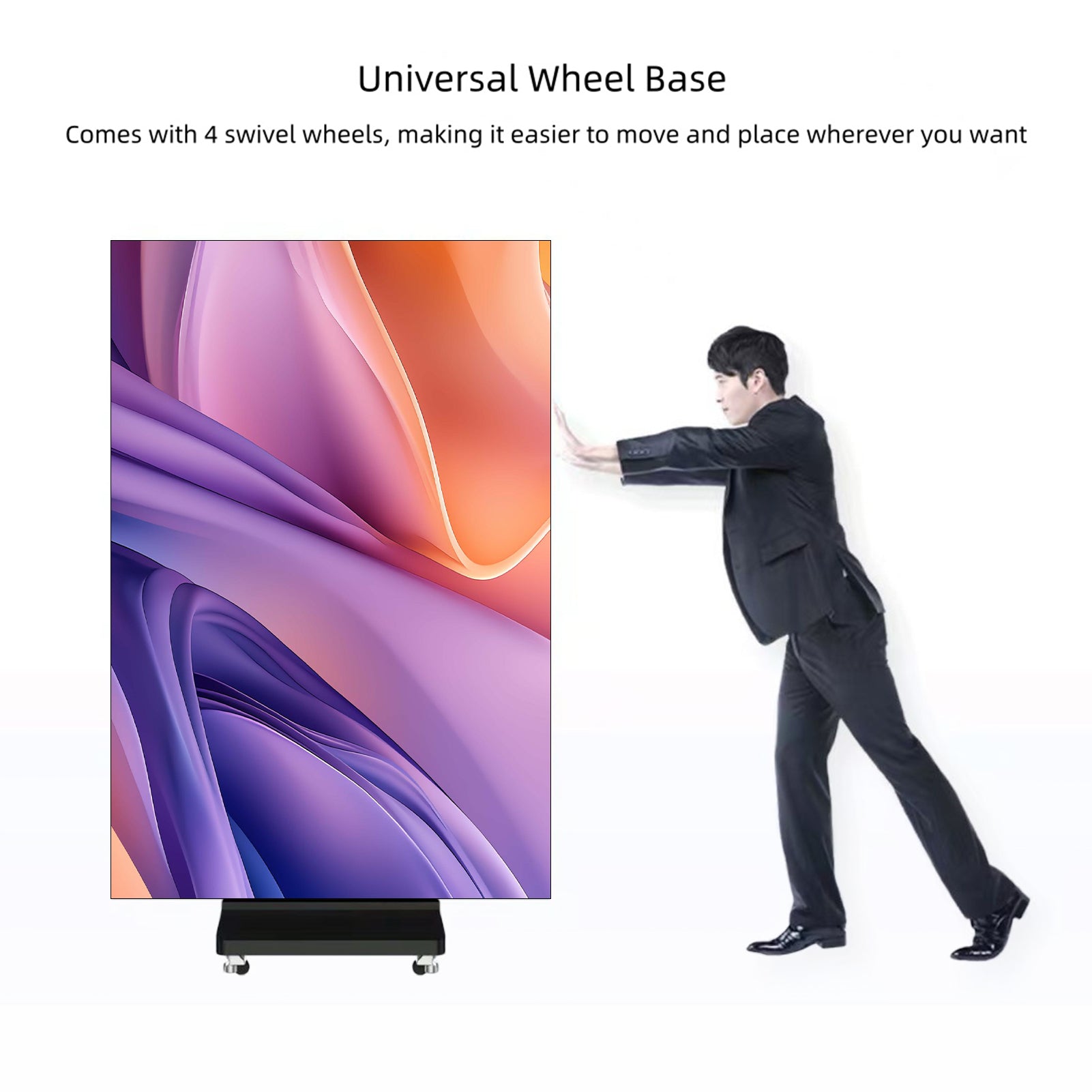 Écran LED pliable triple série EP-TR | Panneau pliable 1280 × 1920 mm | P2,5 / P2 / P1,86 / P1,53 | Surface GOB | Kiosque d'affichage intérieur portable