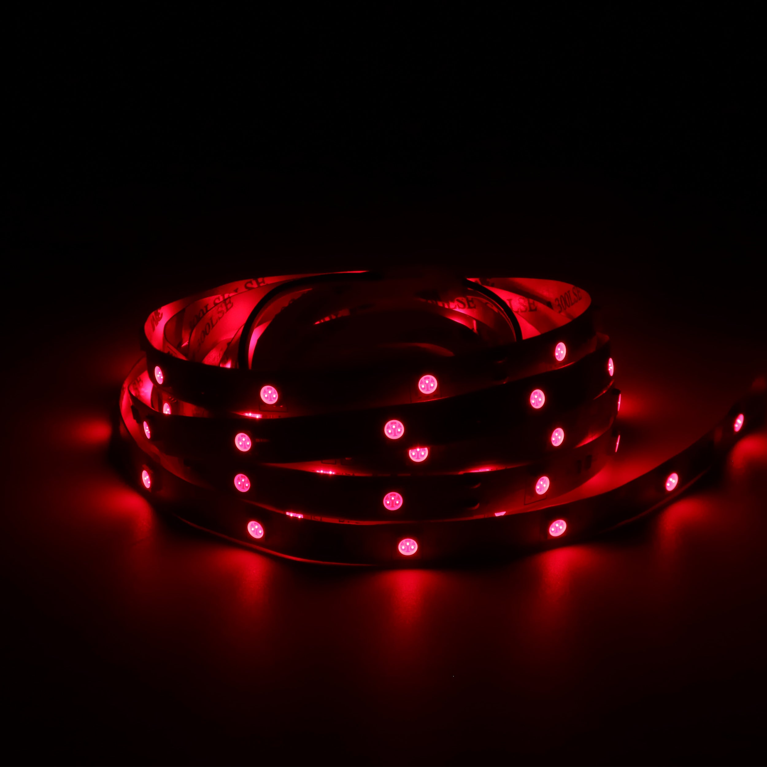 850nm SMD5050 DC12V Infrared LED Strip Light – High Brightness IR for Security, 30/60/120 LEDs/m, 5/50 Meters, IP00/IP65