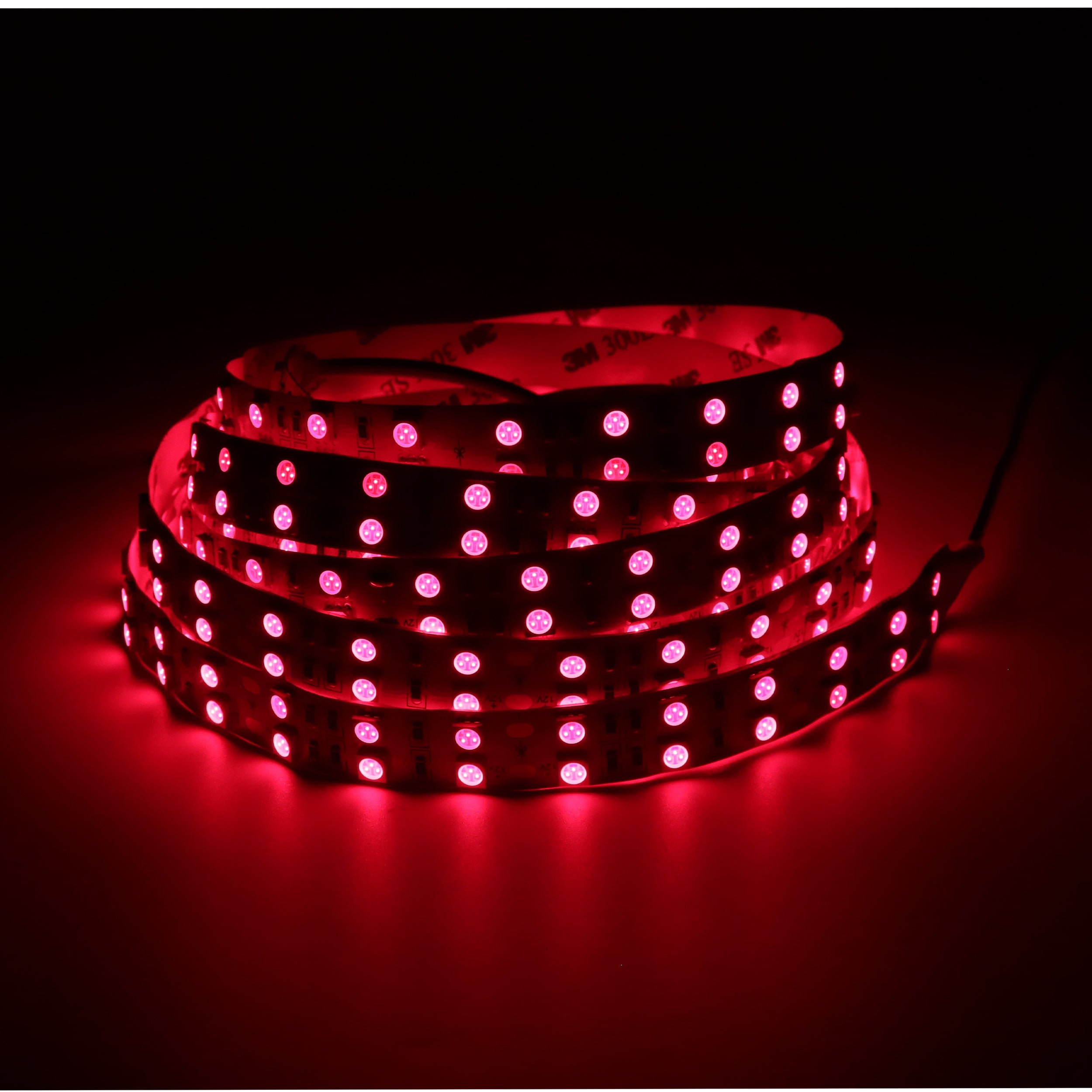 730–735nm SMD5050 DC12V Infrared LED Strip Light – High Power Far Red for Plants, 30/60/120 LEDs/m, 5/50 Meters, IP00/IP65