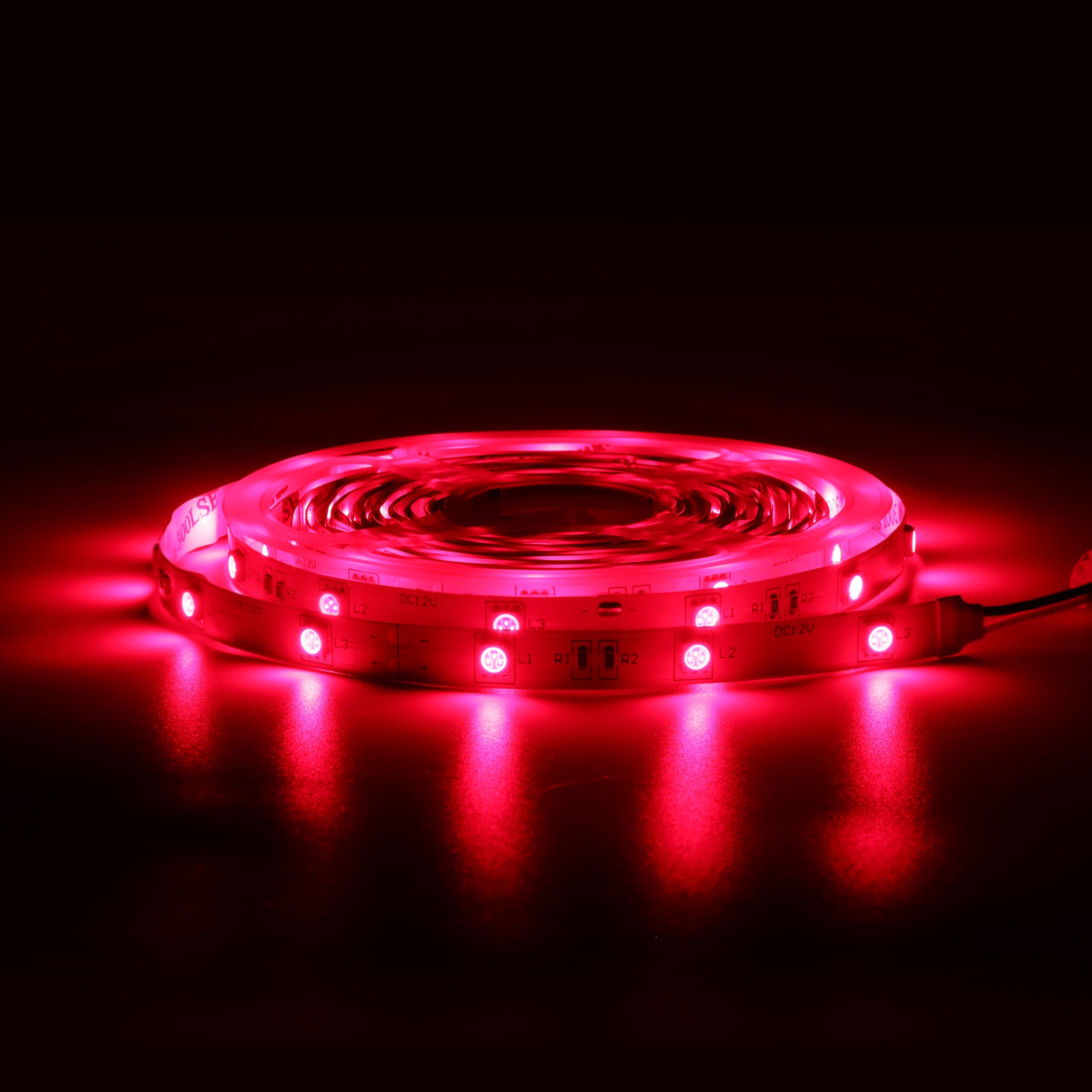 810 nm SMD5050 DC12V Infrarot-LED-Lichtleiste – Hochleistungs-Nah-IR für die Therapie, 30/60/120 LEDs/m, 5 Meter, IP00/IP65