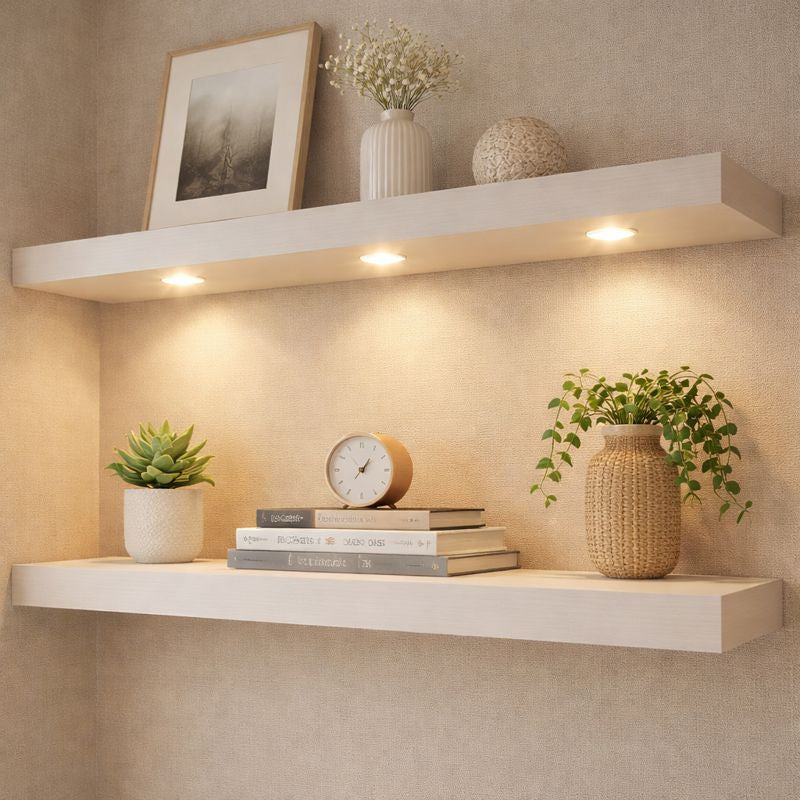 Lot de 16 spots LED encastrés pour terrasse, étanches IP67, pour jardin, cour, escaliers, salle de bain et cuisine