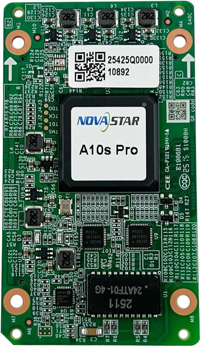 NovaStar A10s Plus-N-Empfangskarte – 512 × 512 Pixel | 5G-übertragungsbereite LED-Anzeige-Steuerkarte für LED-Anzeigebildschirme