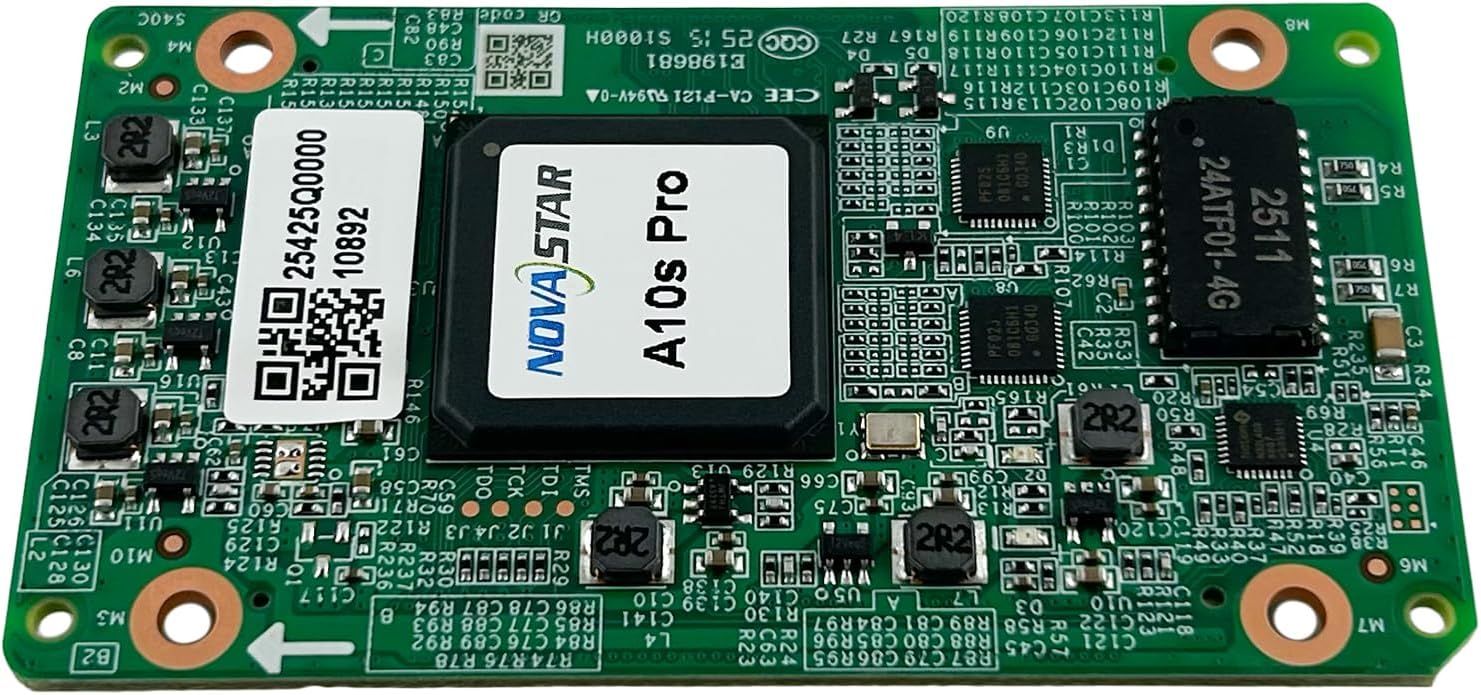 NovaStar A10s Plus-N-Empfangskarte – 512 × 512 Pixel | 5G-übertragungsbereite LED-Anzeige-Steuerkarte für LED-Anzeigebildschirme
