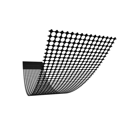 P3.91 Flexible Invisible Holographic LED Film Screen, Brightness >3000NITS-One Square Meter Price