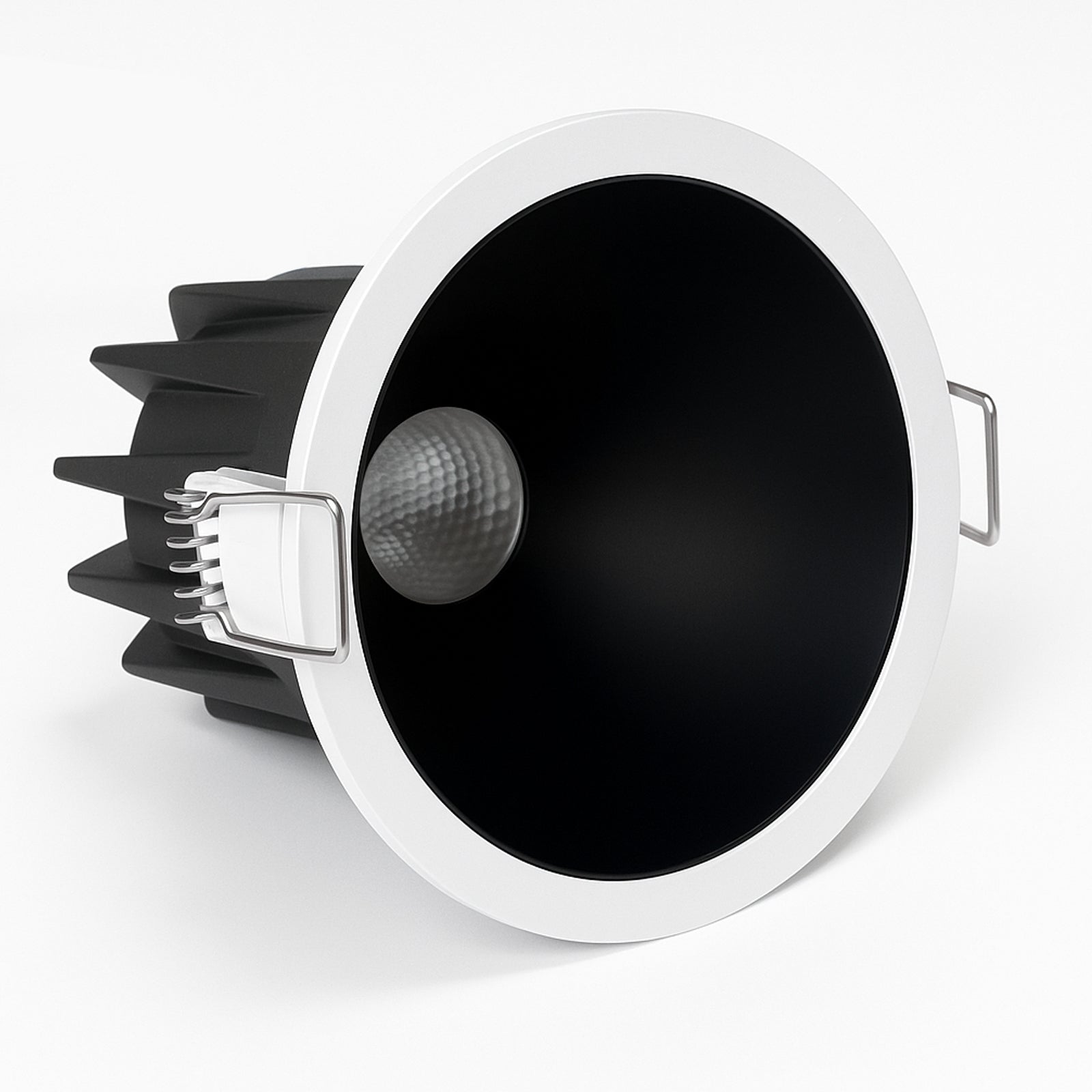 Mini spot LED directionnel 1 x 1,5 W - Diamètre 52 mm - 30 degrés - Mini spot LED encastrable - Petit spot de plafond - Spot LED pour armoire avec pilote LED
