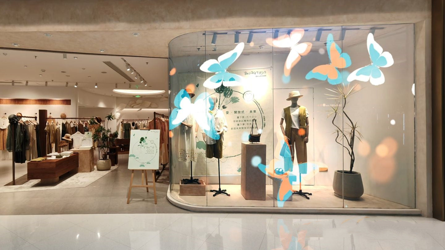 P3.91 Flexible Invisible Holographic LED Film Screen, Brightness >3000NITS-One Square Meter Price