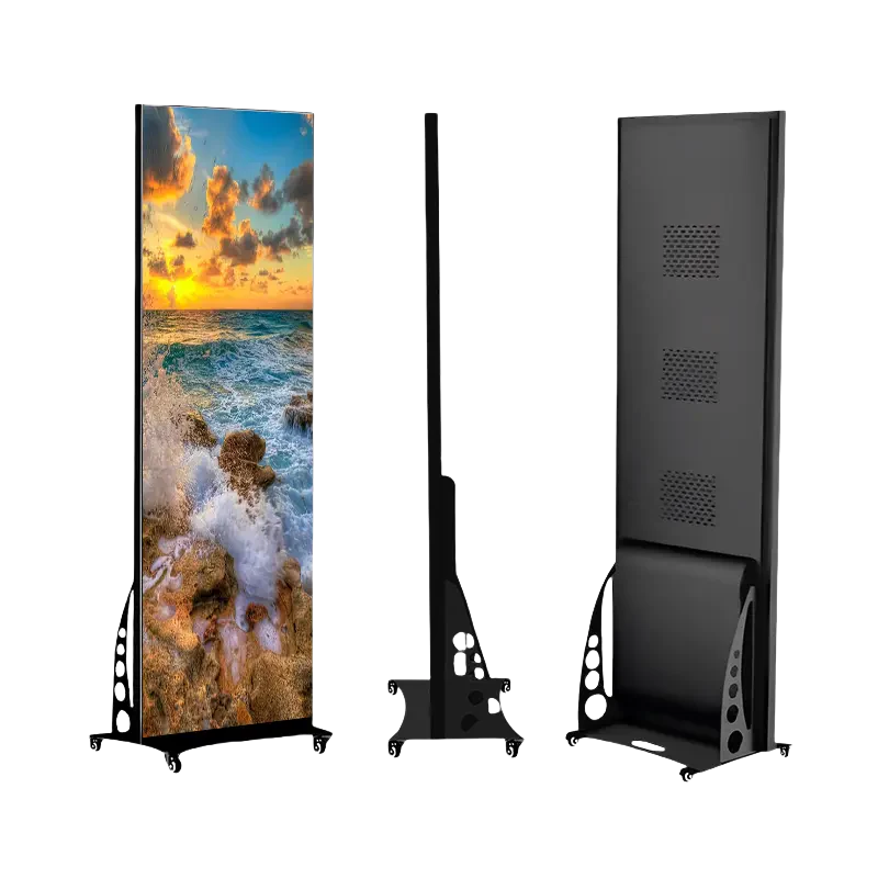 EP‑B Serie P2.5 / 2er-Pack LED-Posterdisplay 640×1920 mm für Messen & Einzelhandel