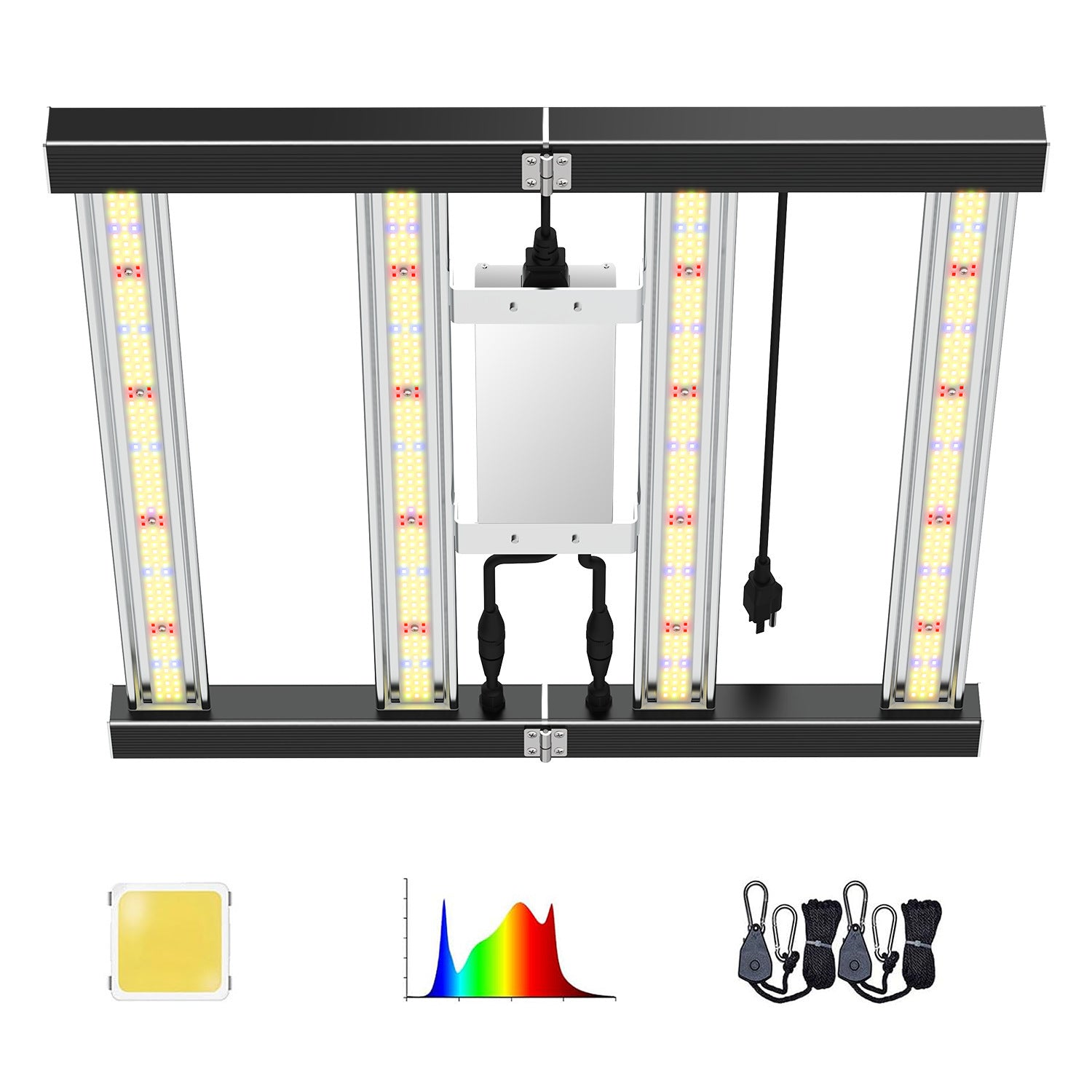LED-Wachstumslicht, 50 W, AC90~265 V, 250 LEDs, runde Pflanzenwachstumslampe, rote und blaue LED-Chips, für den Innenbereich, Gewächshaus, Pflanzenwachstum, LED-Lampe für Zimmerpflanzen