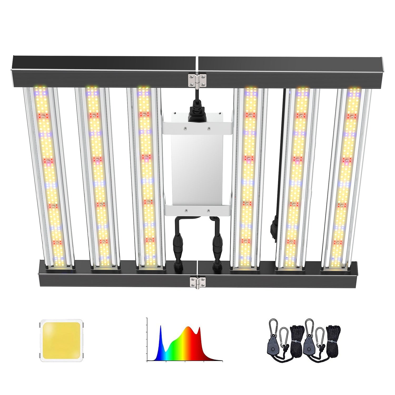 LED-Wachstumslicht, 50 W, AC90~265 V, 250 LEDs, runde Pflanzenwachstumslampe, rote und blaue LED-Chips, für den Innenbereich, Gewächshaus, Pflanzenwachstum, LED-Lampe für Zimmerpflanzen