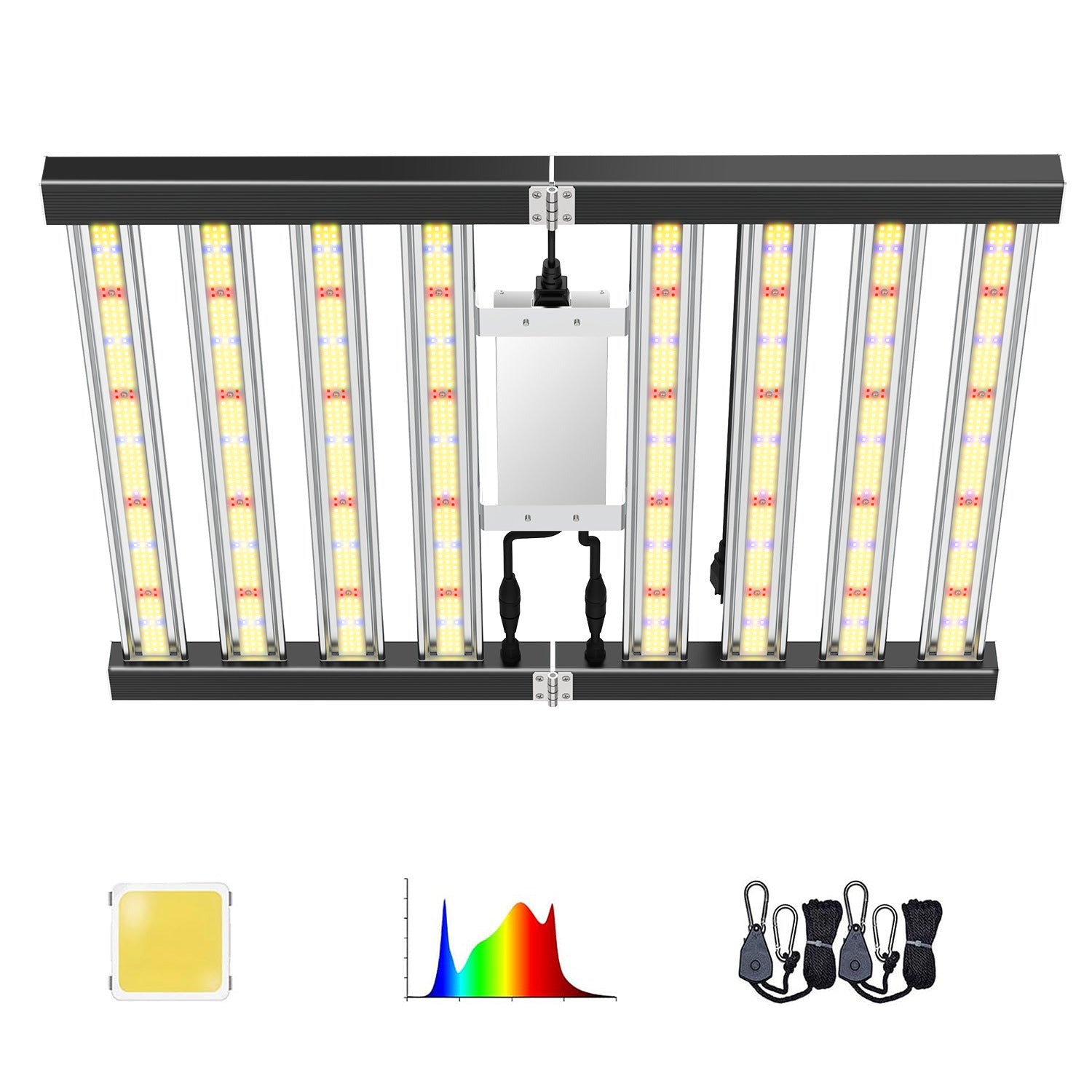 LED-Wachstumslicht, 50 W, AC90~265 V, 250 LEDs, runde Pflanzenwachstumslampe, rote und blaue LED-Chips, für den Innenbereich, Gewächshaus, Pflanzenwachstum, LED-Lampe für Zimmerpflanzen