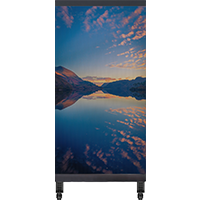 Transparentes LED-Posterdisplay der EP-T-Serie | 1 × 2 m | P3,91 mm | Holografischer LED-Film für Schaufenster