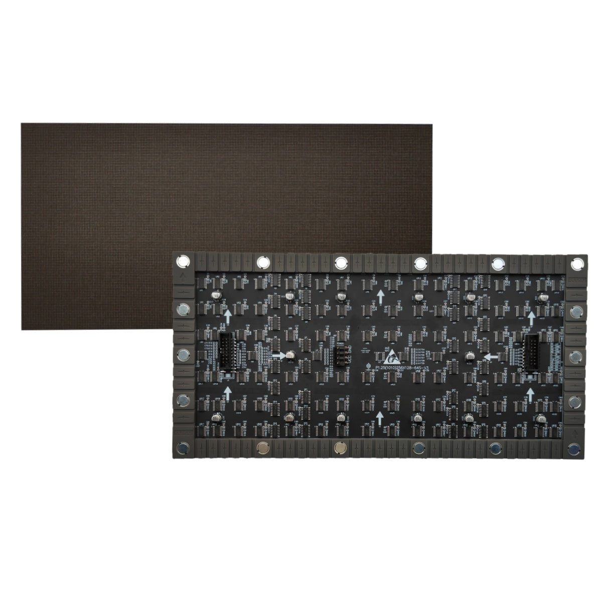 Module LED flexible d'intérieur série IF-3S – P1.25 | 320 × 160 mm | CMS | Coque arrière souple avec aimant | 600 nits