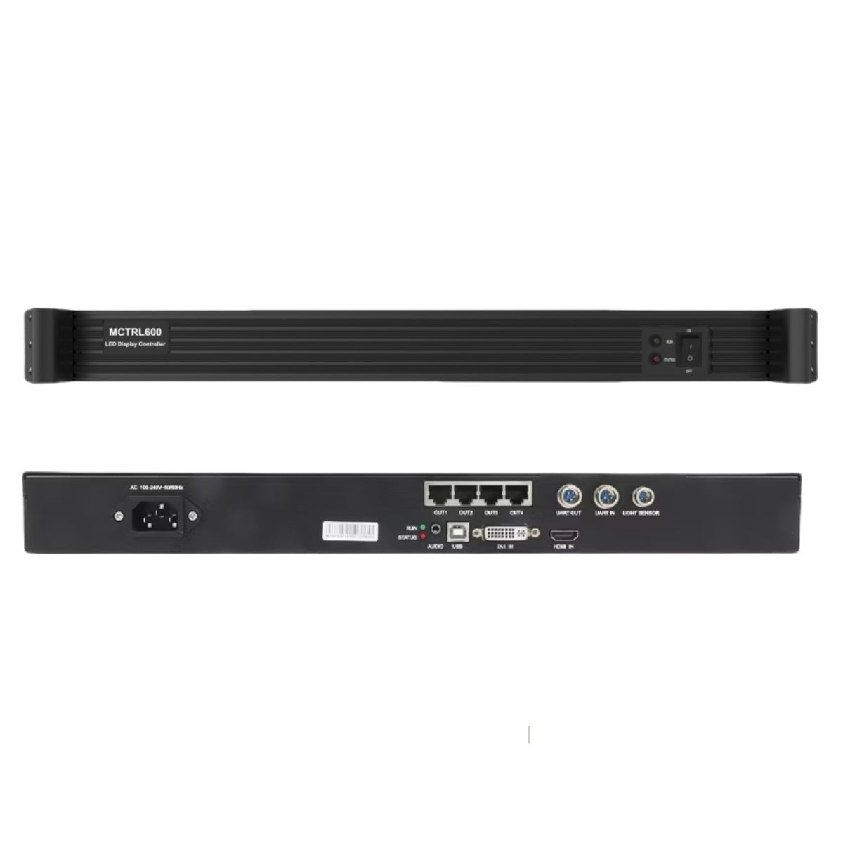 Boîtier d'émission LED NovaStar MCTRL600 – 2,6 pixels | Boîtier d'émission DVI professionnel avec HDMI pour écrans LED