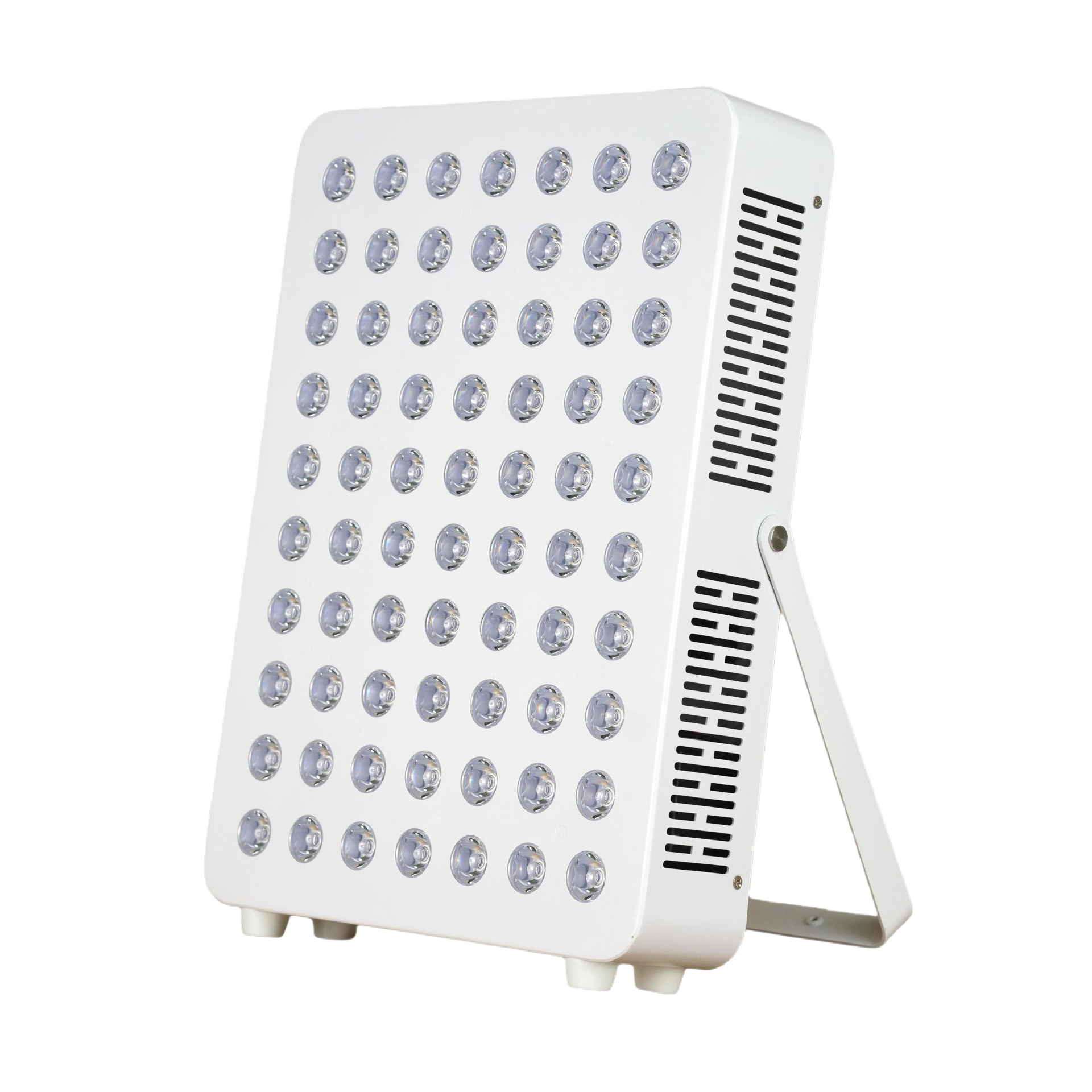 100W Desktop Infrared Therapy Lamp – 70 LEDs | Touch Screen | Red Light 660nm & IR 850nm | Dimmable & Timer | AC100–240V | Desktop Stand Design | for Skin Beauty | Included Hanging Rope, Protective Goggles | US / EU / UK / AU Plug