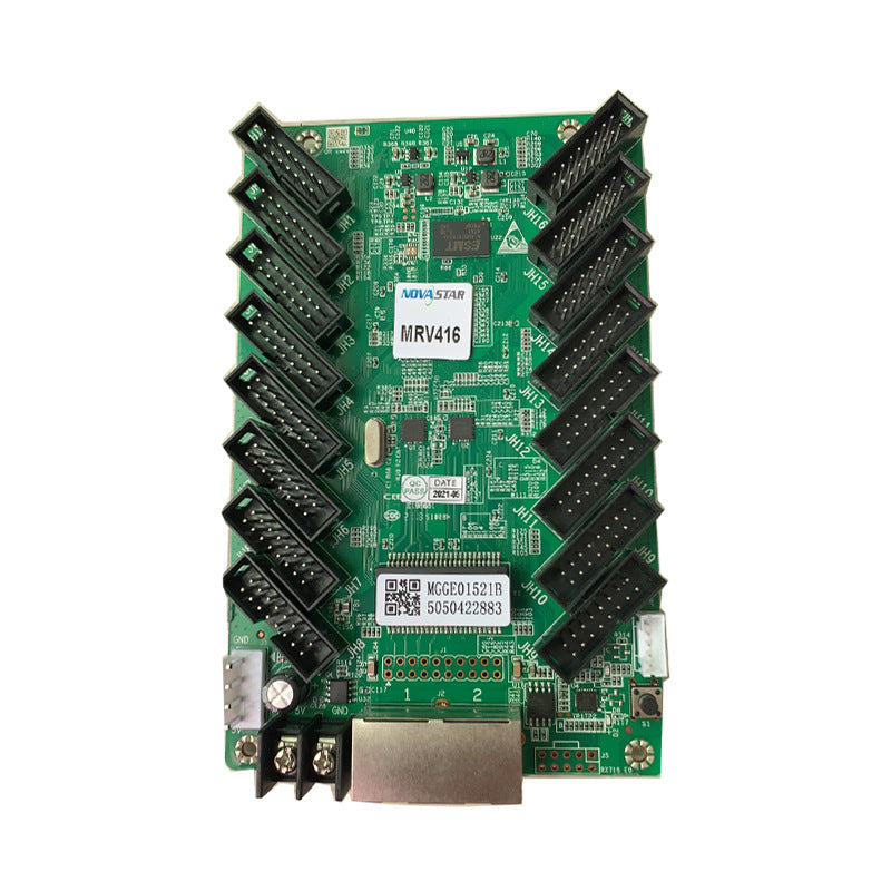 NovaStar MRV416‑N Empfangskarte – Maximal 512×512 Pixel | 32‑Gruppen RGB-Daten HUB75 Controller-Board für LED-Bildschirme