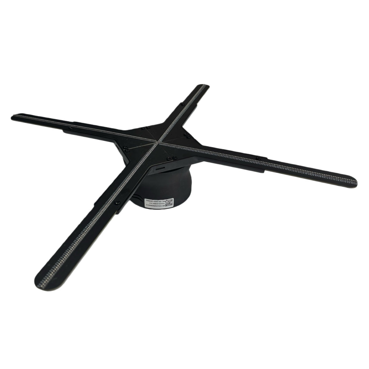 M Series 3D Hologram Fan LED Display – 47cm (18.5'') | High Brightness Holographic Advertising Projector | Fan Only / with Transparent Protective Cover (Protective Housing) / with Black Background Cover (Protective Housing)