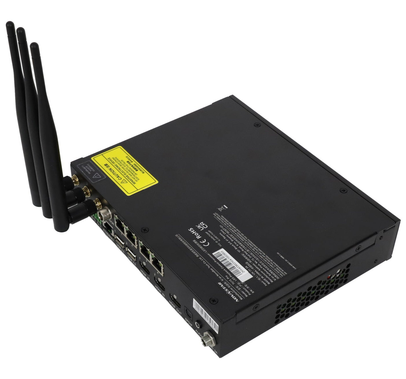 Processeur de contrôle de lecture NovaStar TU15 PRO – 2,6 millions de pixels | Double mode synchrone et asynchrone | Interaction et contrôle de lecture puissants pour écrans LED