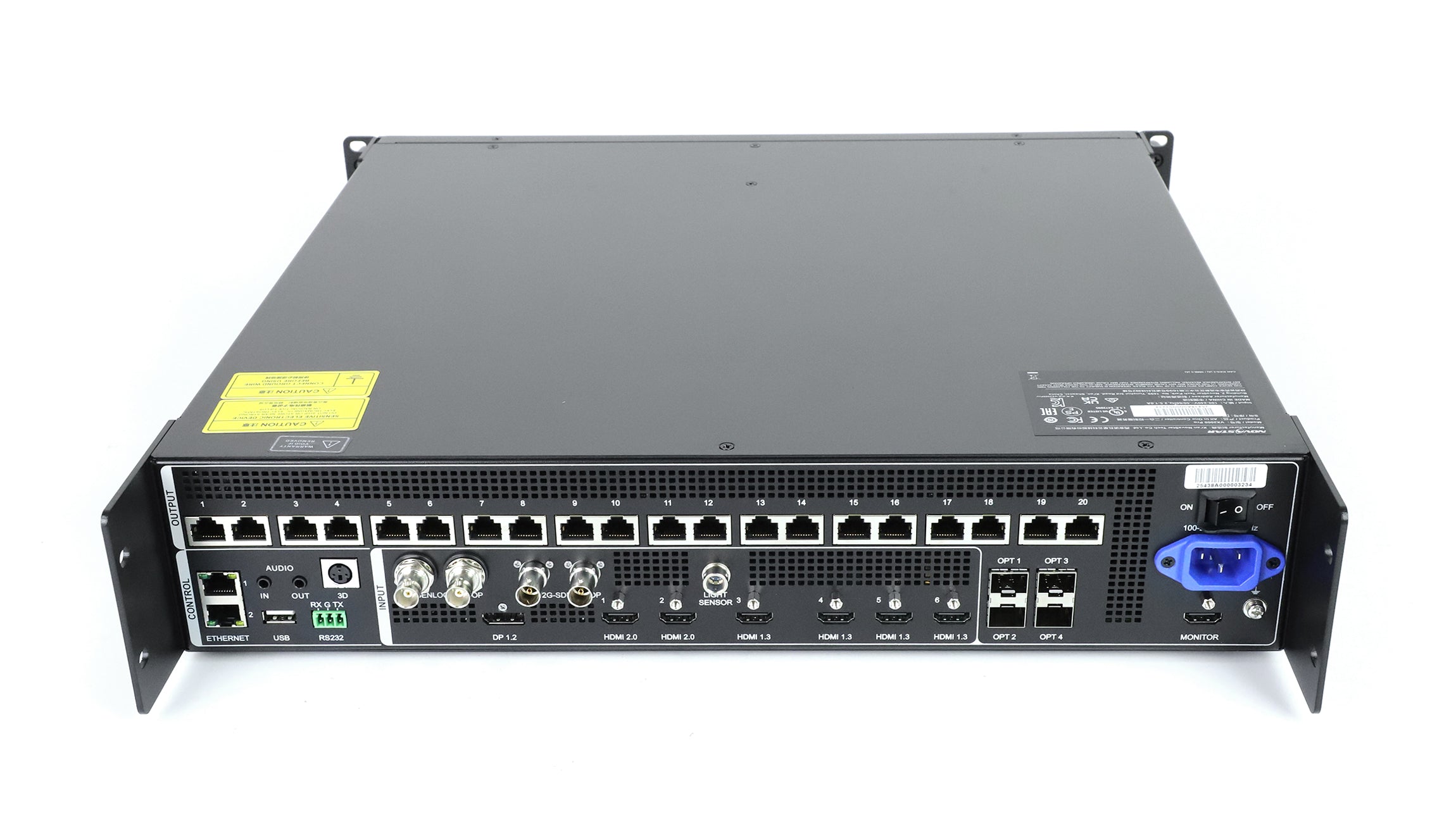 NovaStar VX2000 PRO Videoprozessor – 8,3 Millionen Pixel | Flaggschiff-4K-HDR-Mehrkanal-Videoprozessor für LED-Bildschirme