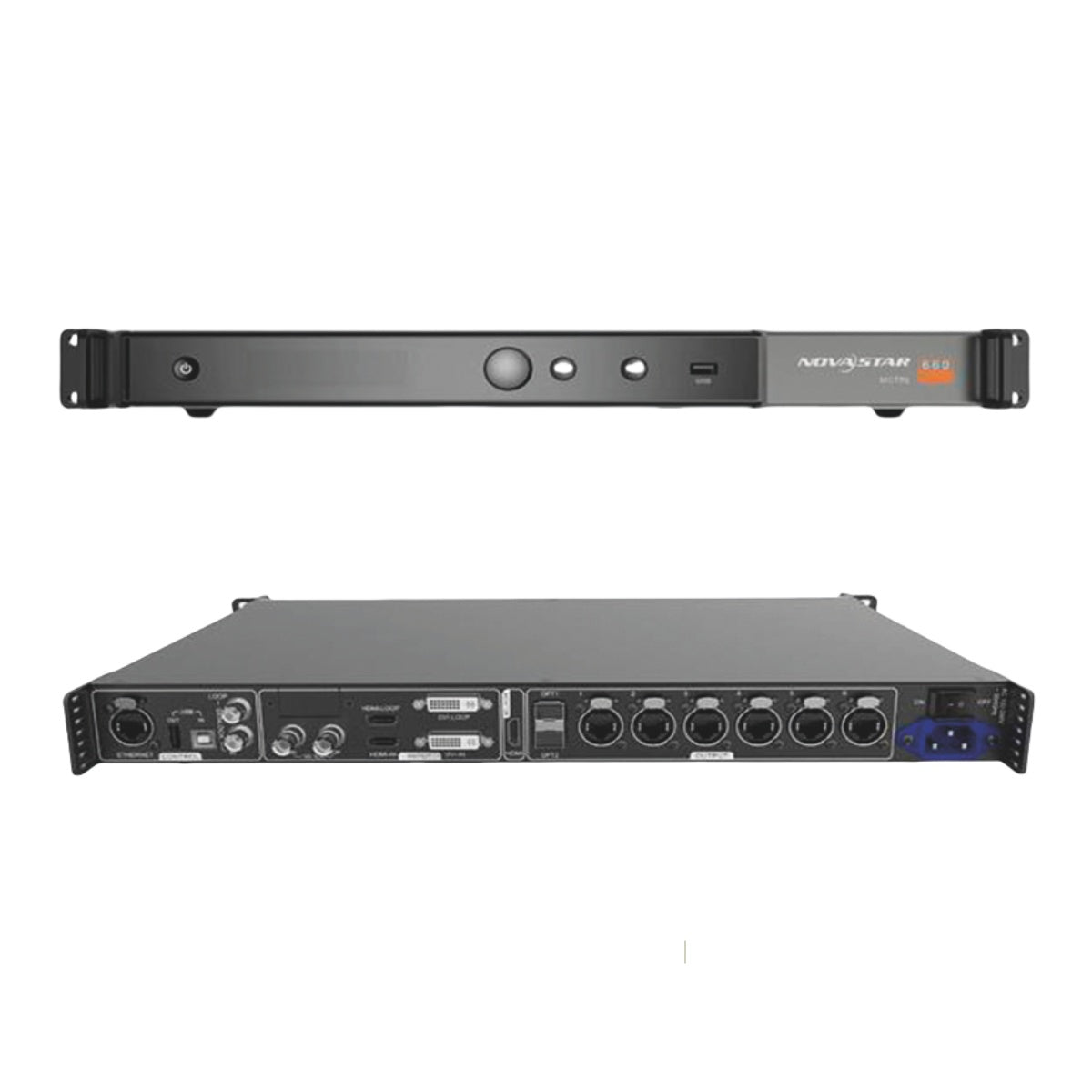 Boîtier d'émission LED NovaStar MCTRL660 PRO – 650 pixels | Contrôleur vidéo LED hautes performances 8 bits avec Genlock pour écrans LED
