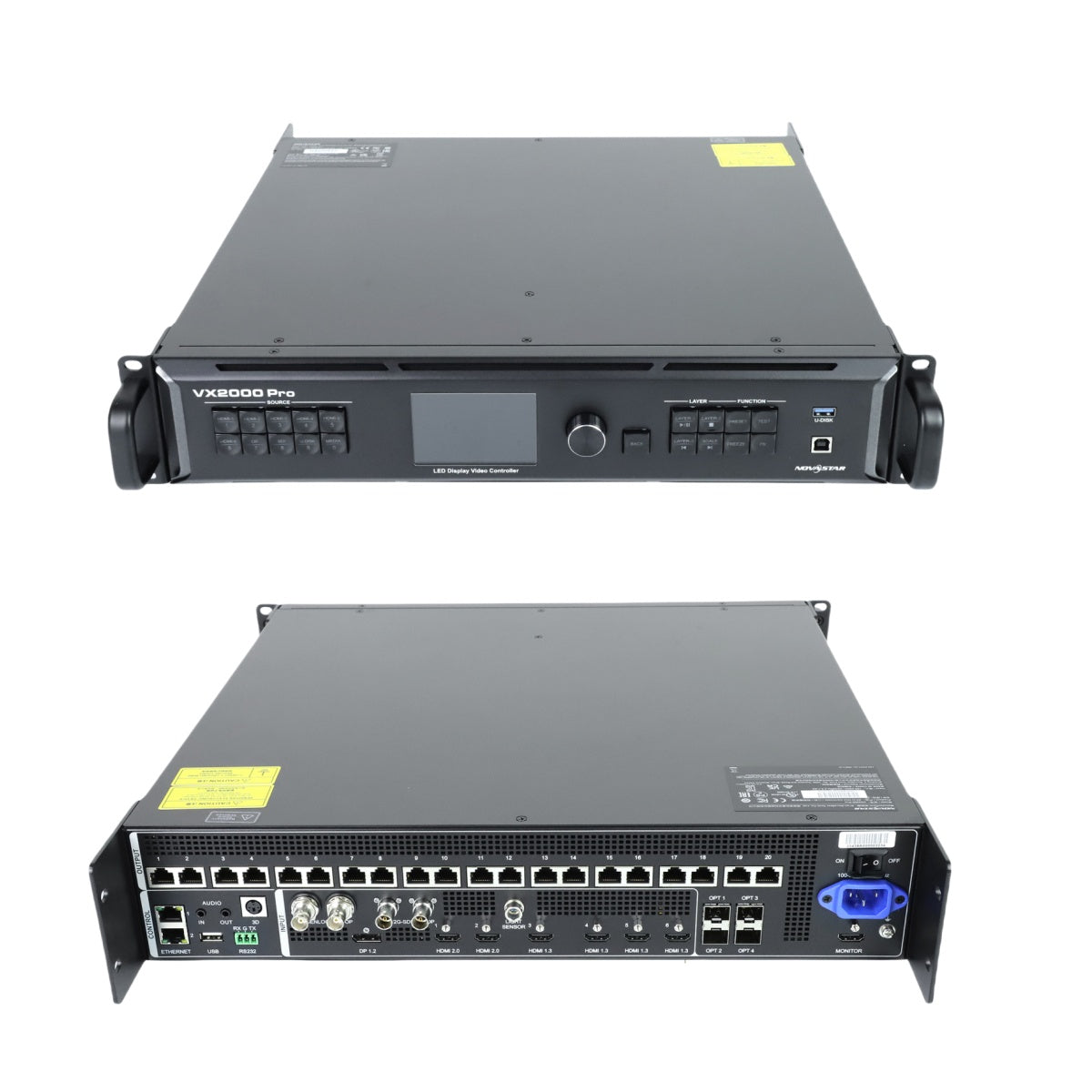 NovaStar VX2000 PRO Video Processor – 13 Million Pixels | Flagship 4K HDR Multi-Channel Video Processor for LED Display Screens