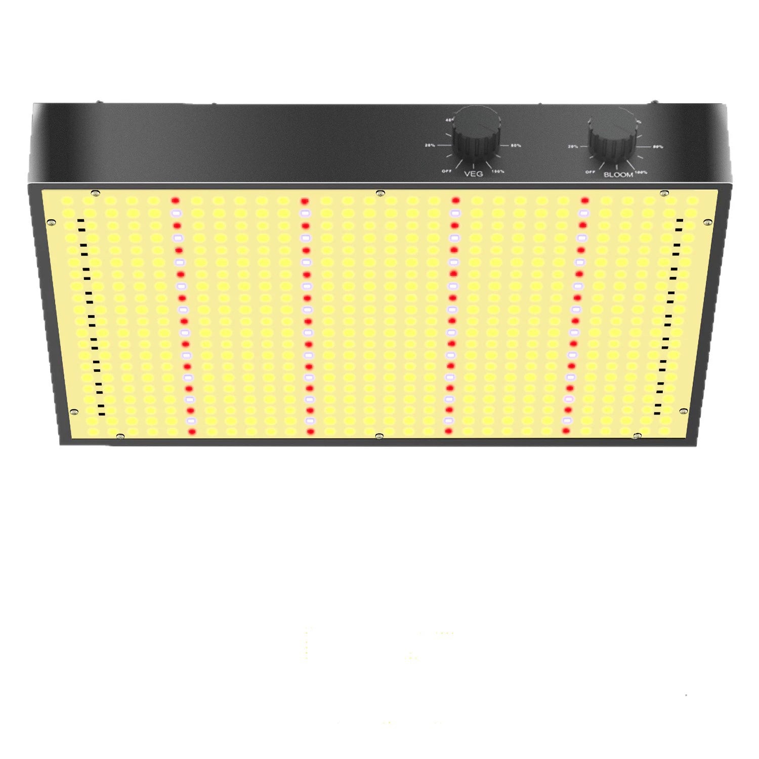 GP-PRO Series Professional Full Spectrum LED Grow Light - 100W / 150W / 200W | 3.5×3FT – 6×5FT Coverage | VEG & BLOOM Dual Control | 0 – 10V Dimming | AC110 – 220V | for Daisy Chain | Silent Fan | Hanging Rope | US / EU / UK / AU Plug